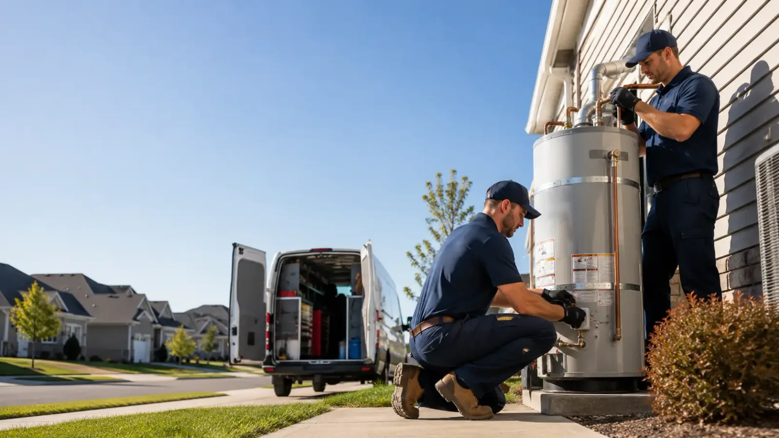 Water Heater Installation in Burneyville, OK